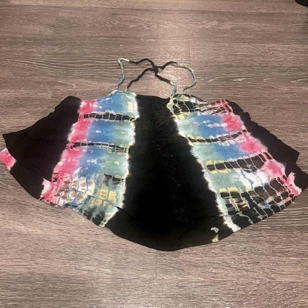Flowy tie dye tank